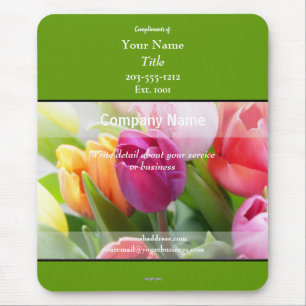 Promotionele Mousepad Tulips - HAMbyWG Muismat