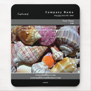 Promotionele Mousepad White Flower. Thema - HAMbyW Muismat