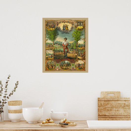 Promotionele print voor Grange leden (Keuken)