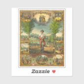 Promotionele print voor Grange leden Sticker (Vel)