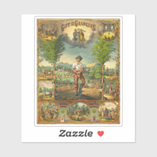 Promotionele print voor Grange leden Sticker