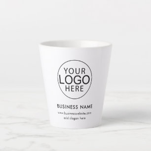 Promotionele swag bij Modern Business Logo Cafe Latte Mok