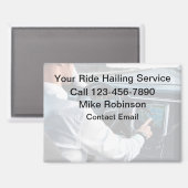 Promotionele Uber-driver van hoge kwaliteit Magneet (Voorkant / Achterkant)