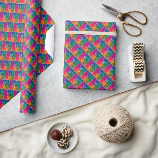 Promotionele Upload hier uw bedrijfs-Logo Cadeaupapier (Crafts)