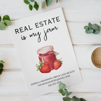 Promotionele vastgoed is mijn Jam Realty Briefkaart