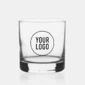 Promotionele Whiskey brillen met Logo Whisky Glas (Voorkant)
