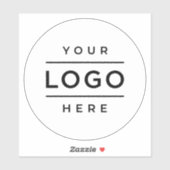 Promotionele Zakelijke Logo Bedrijfsmerk Sticker (Vel)