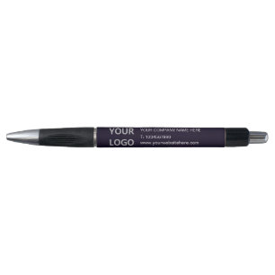 Promotionele Zakelijke Logo en Tekst Pen Sjabloon