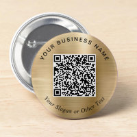 Promotionele Zakelijke QR Code Gouden Speld