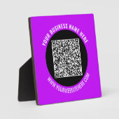 Promotionnels Business QR Code Plaque Modèle (Recto)