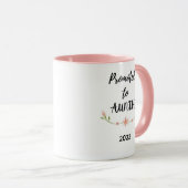 PROMOUVOIR LA MUG DU CAFÉ AUNTIE (Devant droit)