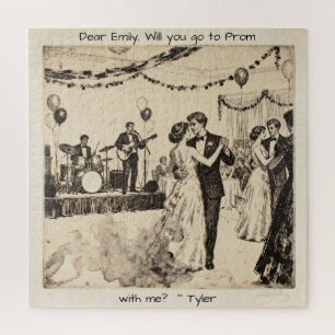 Promposal Ga je met mij naar het schoolfeest? Li Legpuzzel