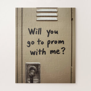 Promposal Ga met me naar het schoolbal vraag fot Legpuzzel