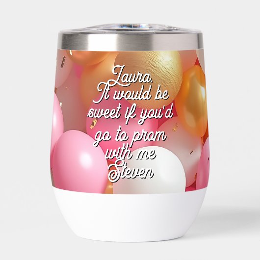 Promposal | Go to Prom with Me | Gold and Black (Avant)