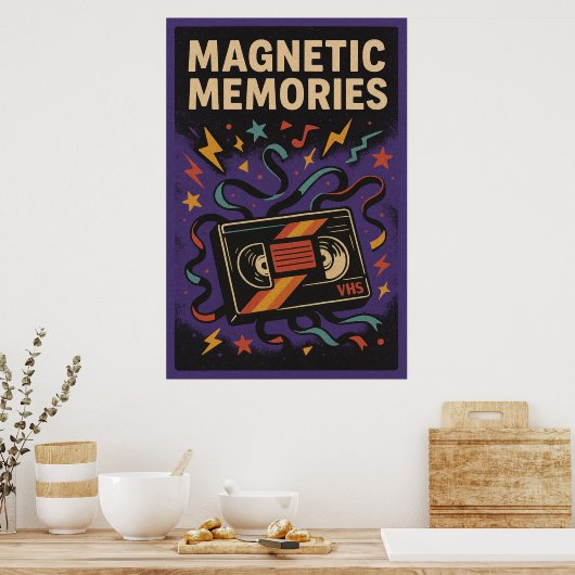 Prompt 22, Magnetische herinneringen, Poster (Keuken)