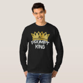 Prompt King Machine Learning Data Leer Compute T-shirt (Voorkant volledig)