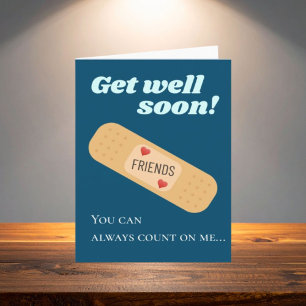 Prompt rétablissement Carte postale d'amis