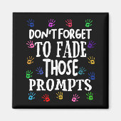 Prompts van ABA Therapist Behavior Analyst Magneet (Voorkant)