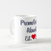 Promu À Abuela Navy & Red Mug (Devant gauche)