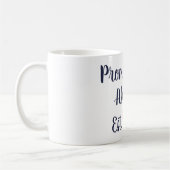 Promu À Abuela Navy & Red Mug (Gauche)