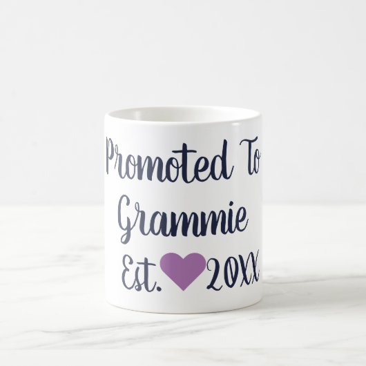 Promu À Grammie Navy Et À Purple Mug (Centre)