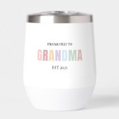 Promu à Grand-mère EST 2025 | Pastel personnalisé (Avant)