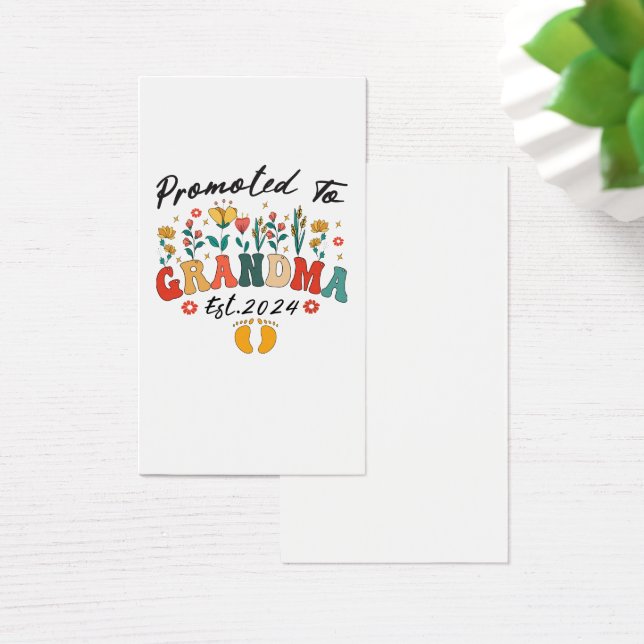 Promu à Grand-mère est. Carte GrandparProfile 2024 (Bureau)