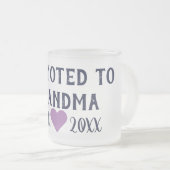 Promu À Grand-Mère Marine & Mug Violet (Devant droit)