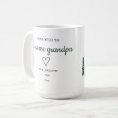 Promu à grand-père fantastique Mug personnalisé (Devant gauche)