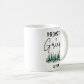 Promu À Grand-Père Mug 2024, Grand-Père Mug Est 20 (Devant droit)
