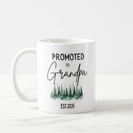 Promu À Grand-Père Mug 2025, Grand-Père Mug Est 20 (Gauche)