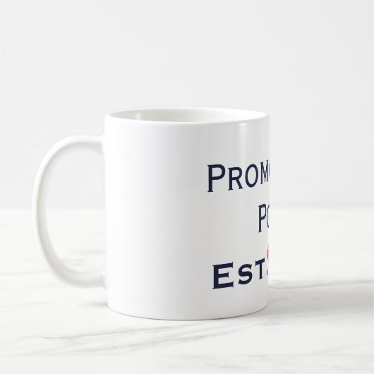 Promu À La Marine Du Pavot Et À La Mug Rouge (Gauche)