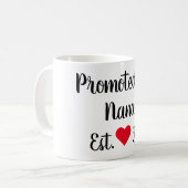 Promu À Nana Black & Red Mug (Devant gauche)