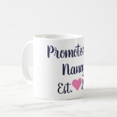 Promu À Nanny Navy & Pink Mug (Devant gauche)