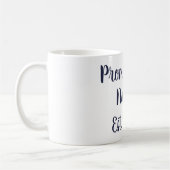 Promu À Nanny Navy & Pink Mug (Gauche)