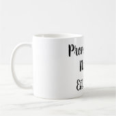 Promu À Nonna Black & Red Mug (Gauche)