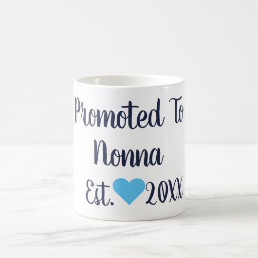 Promu À Nonna Navy Et Bright Blue Mug (Centre)