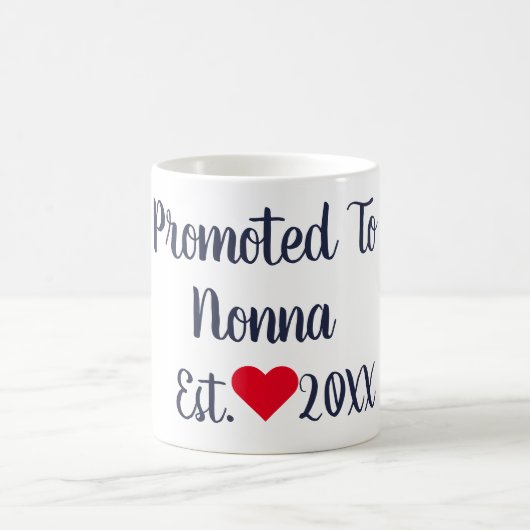 Promu À Nonna Navy Et Red Mug (Centre)