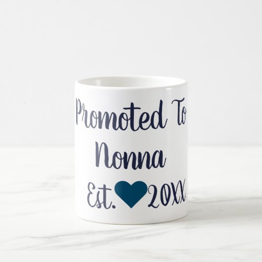 Promu À Nonna Navy Mug (Centre)