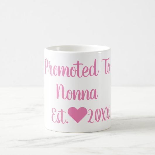 Promu À Nonna Pink Mug (Centre)