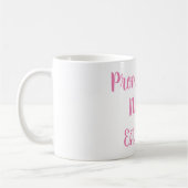 Promu À Nonna Pink Mug (Gauche)