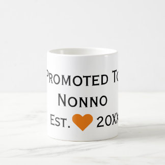 Promu À Nonno Mug Noir & Orange