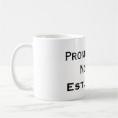 Promu À Nonno Mug Noir & Vert (Gauche)