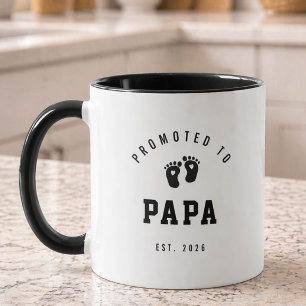 Promu au Mug Grand-Papa Nouveau