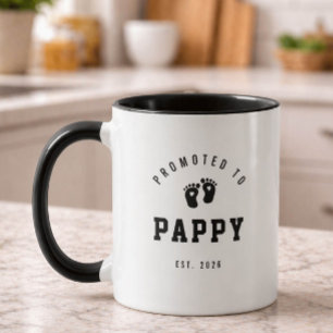 Promu au statut de Pappy Mug Cadeau pour nouveau g