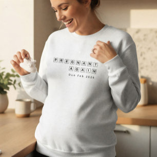 Promue Maman de Deux Sweatshirt Maman