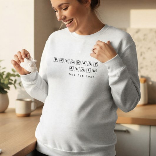 Promue Maman de Deux | Sweatshirt Maman