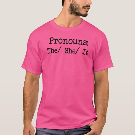 Prondes haar het t-shirt (Voorkant)