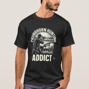 Pronghorn Hunter Dierenjacht Geweer Antelope Hunti T-shirt