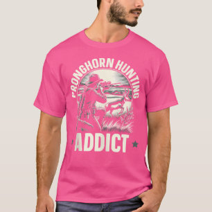 Pronghorn Hunter Dierenjacht Geweer Antelope Hunti T-shirt